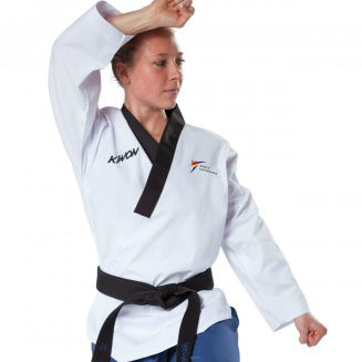 *Poomsae Dan Top for Males or Females - Dot Weave