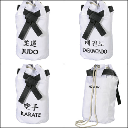 Black Belt Canvas Bags