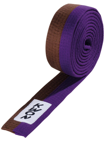 Half/Half Colored Belts