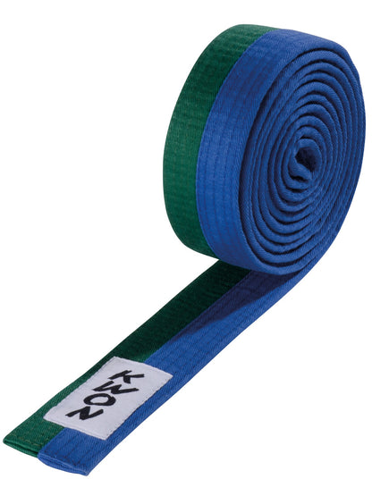 Half/Half Colored Belts