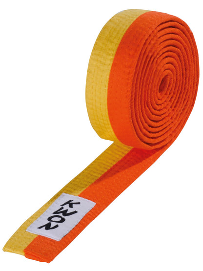 Half/Half Colored Belts