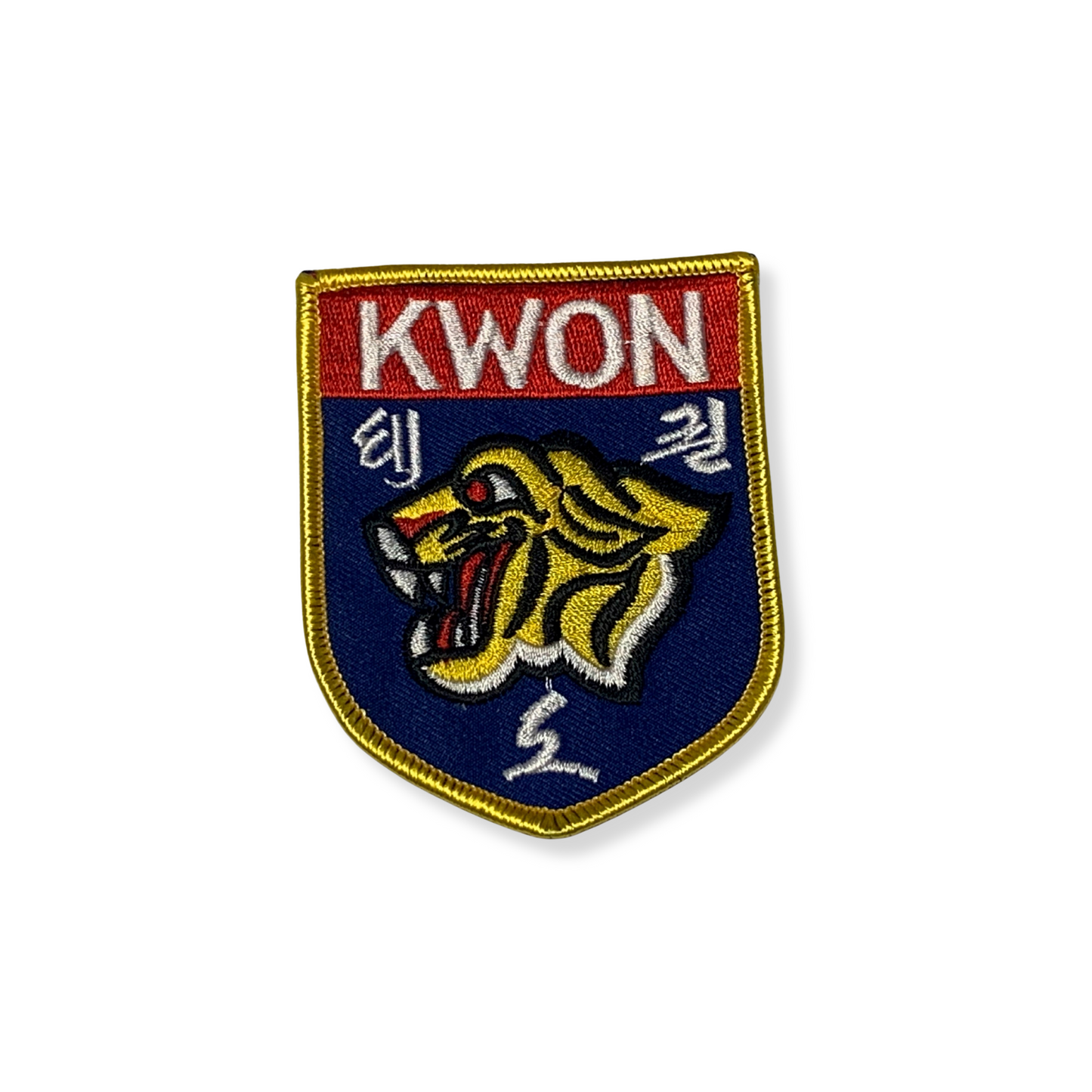 KWON TIGER HEAD Patch