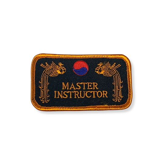 MASTER INSTRUCTOR Patch