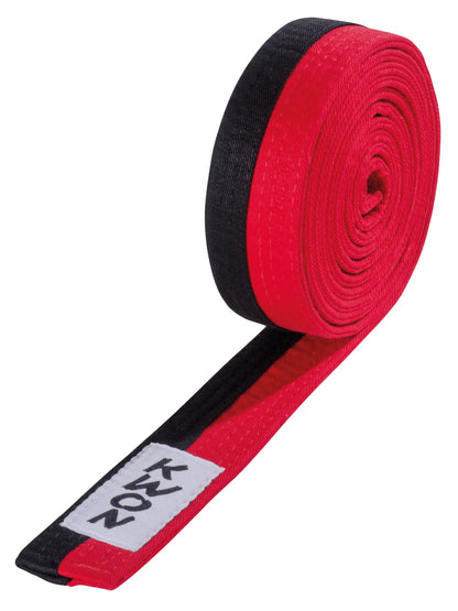 Half/Half Colored Belts