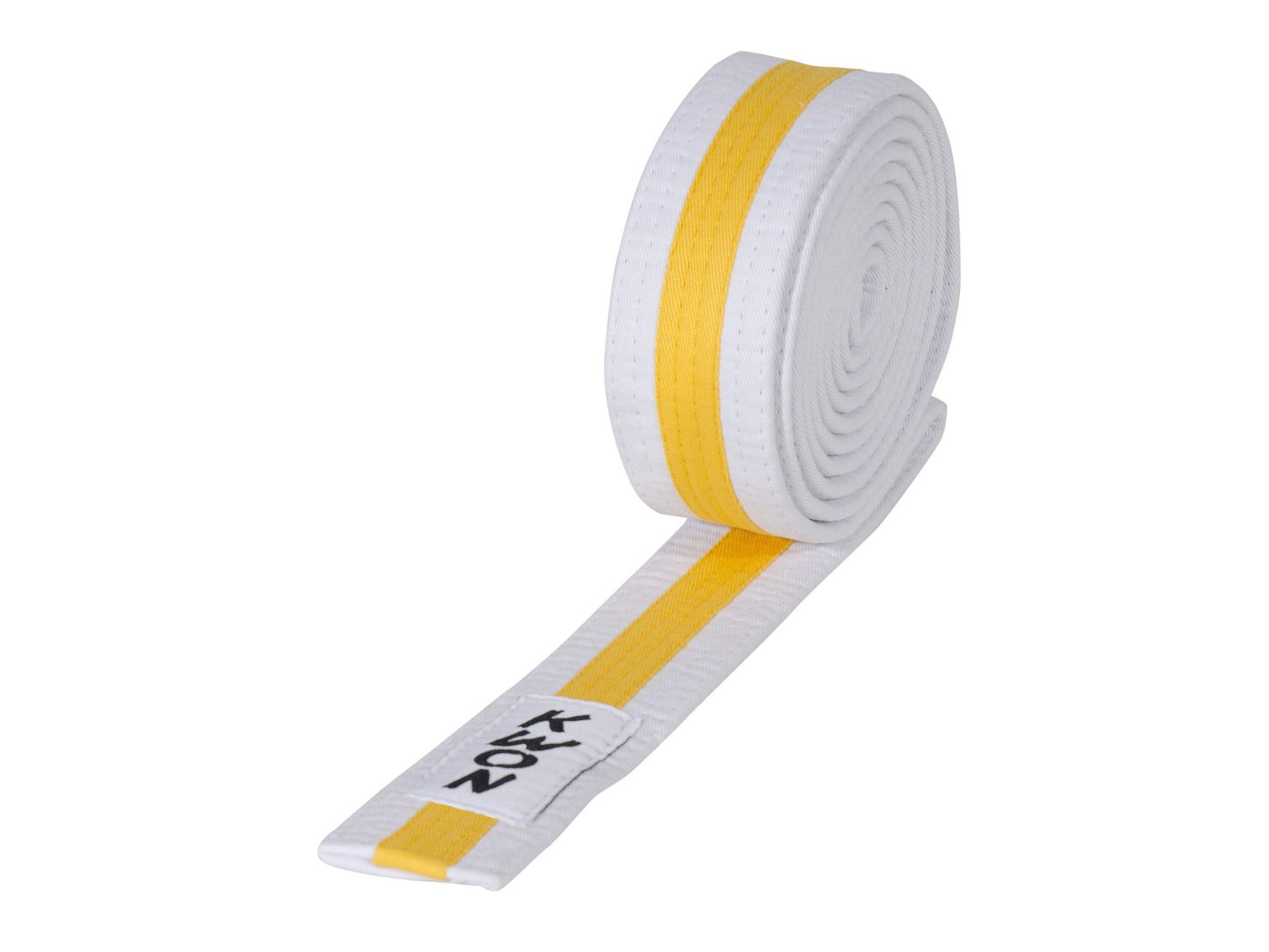 White Belts With Colored Stripe