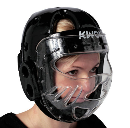 Black KSL Head Guard with face mask