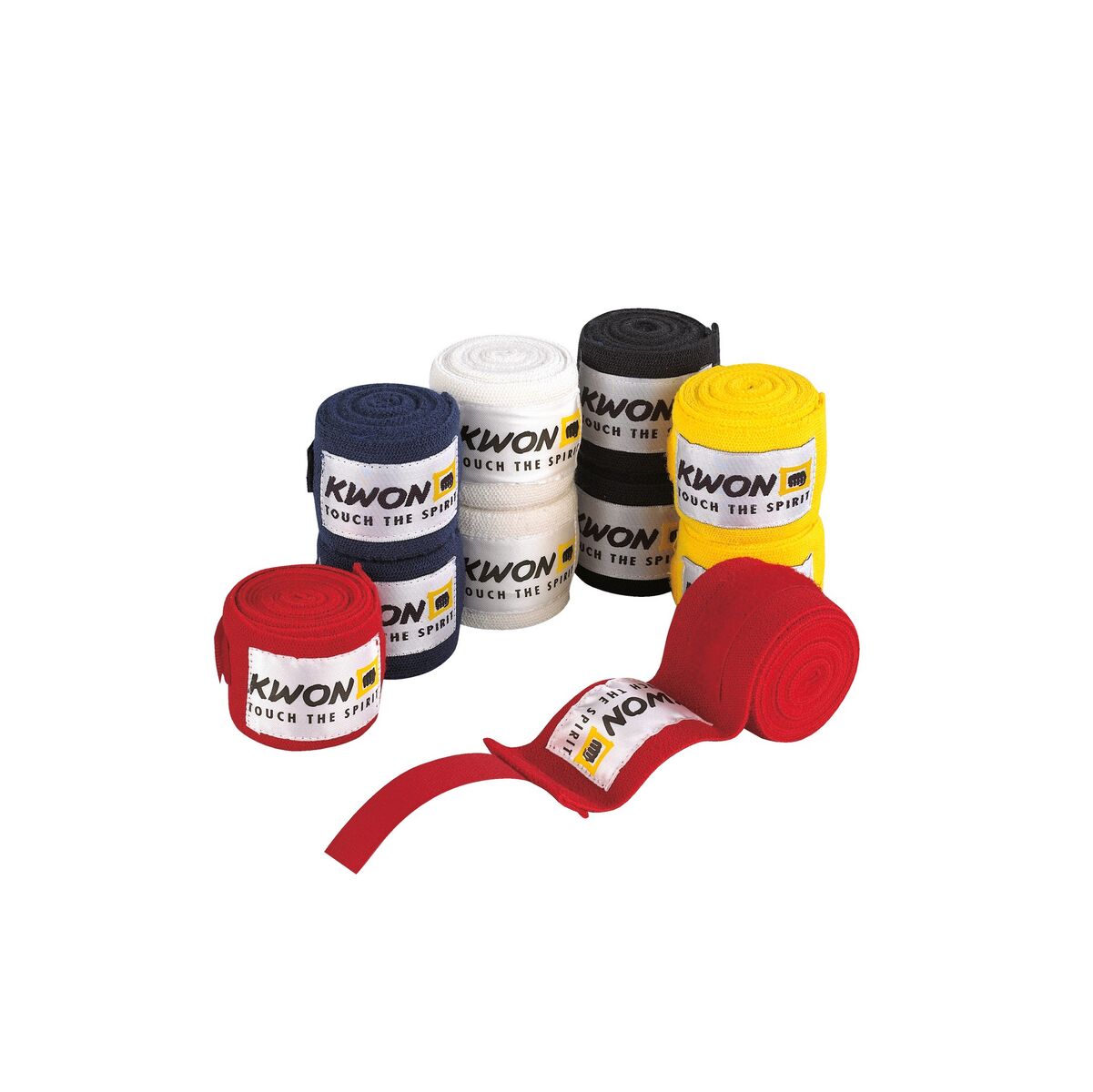 No.1 Hand Wraps -Red; -Blue; -White; -Black; -Yellow 