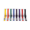 White Belts With Colored Stripe