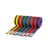 Colored Belts with Black Stripe